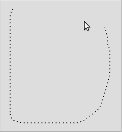D3: Dotted Path Following the Mouse