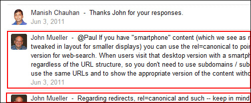 Useful John Mueller Conversation Useful John Mueller Conversation