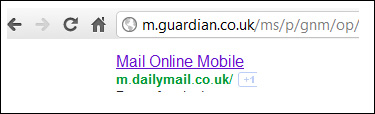 Sample mobile sub-domains Sample mobile sub-domains