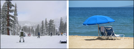 Tahoe or Hawaii